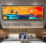 抽象油画