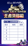 卡丁车大赛奖荣耀榜
