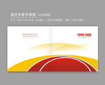 红色封面 矢量红色封面