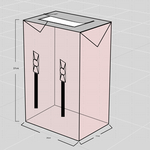 立体盒子 手绘立体盒子  包