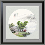 山水画 水墨山水画 意境山水画