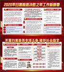 扫黑除恶宣传栏