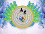 翅膀背景墙