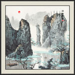 山水画国画山水画