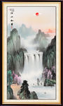 山水画国画山水画