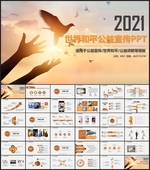 爱心公益爱心奉献关爱ppt