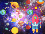 星空背景墙