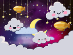 星空背景墙