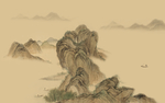 新中式背景墙