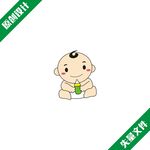 卡通婴儿婴幼儿行业图案设计