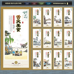 农家乐展板 农家乐挂图