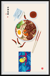 面食面馆装饰画