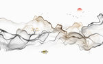 水墨山水画