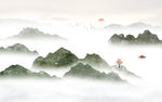 中式山水画