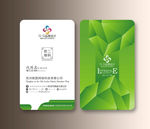 环保名片 绿色个性名片