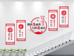 党建廉政楼梯文化墙