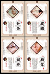 中医养生文化海报展板