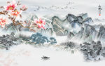 中国风最新山水新画 tif分层