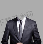 男士半身证件照