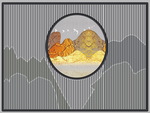 新中式装饰画背景墙