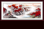 山水画 水墨山水画 意境山水画