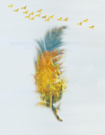 抽象油画