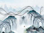 新中式背景墙