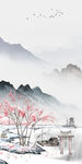 大气新山水玄关画 TIF分层
