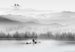 水墨画