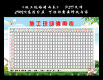 施工现场晴雨表