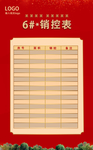 地产销控表