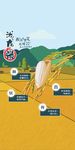 泷龙米业海报