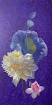 荷花装饰画油画