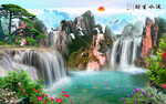 山水风景画