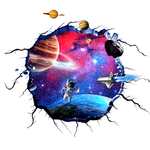 3d宇宙星空地板地贴地画