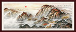 山水画国画山水画