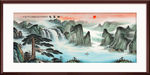 山水画 水墨山水画 意境山水画