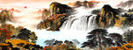 山水画 水墨山水画 意境山水画