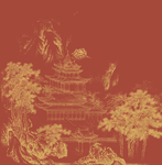 新中式背景墙