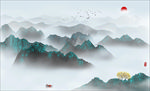 禅意水墨画