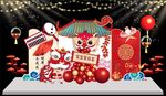 中国风生日背景