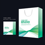 绿色手提袋 企业手提袋