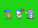 卡通猫咪