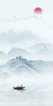 新高档玄关山水画 TIF分层