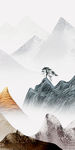 大气玄关新画山水 TIF分层