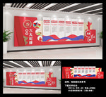 党员六大纪律 党建文化墙