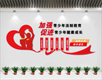 青少年法治教育文化墙