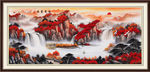 鸿运当头国画