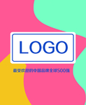 彩色logo背景墙