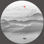 新中式山水画